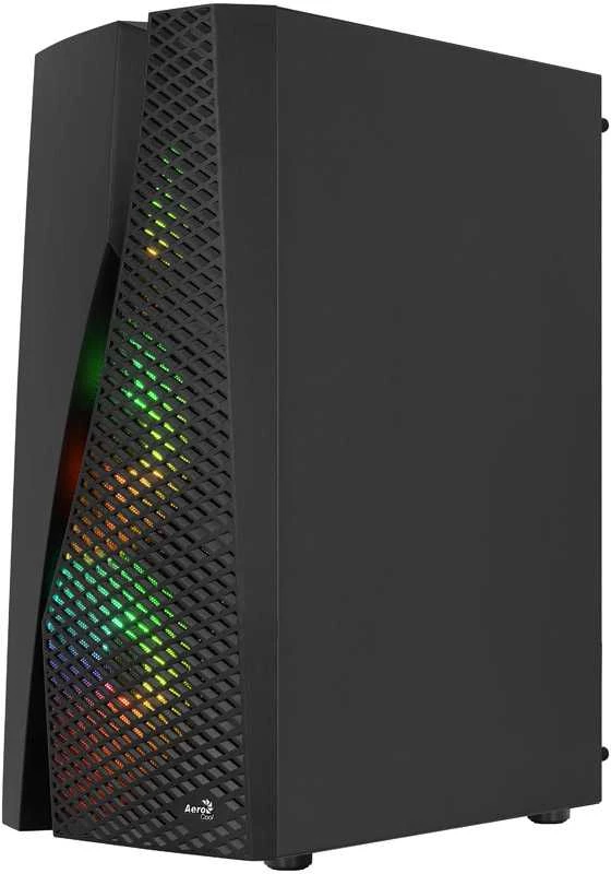 Aerocool Wave v3 Midi-Tower - juodos spalvos Window