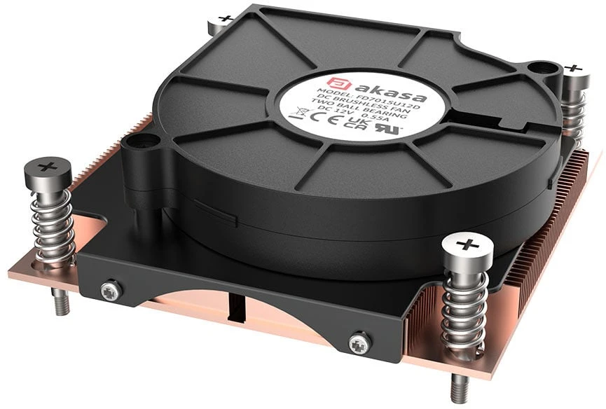 CPU aušintuvas Akasa 1U Intel LGA1700 (AK-CC7406BP01)