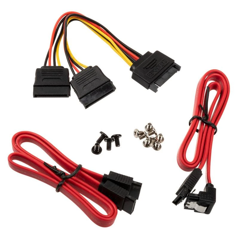 Akasa Dual 2.5 Inch SSD & HDD Adapteris for 3.5 Inch with SATA Cable