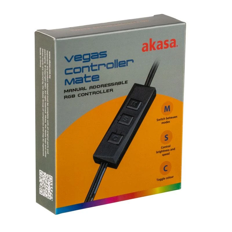 „Akasa“ 3 kontaktų ARGB valdiklio kabelis