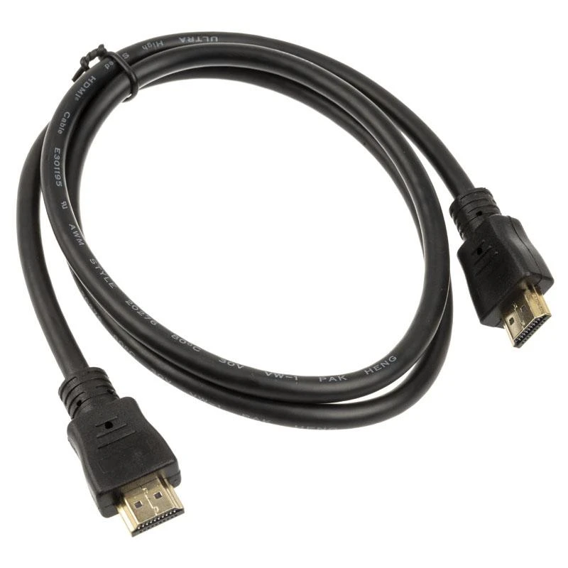 Akasa 8K HDMI kabelis 1m sujungtas kilpa