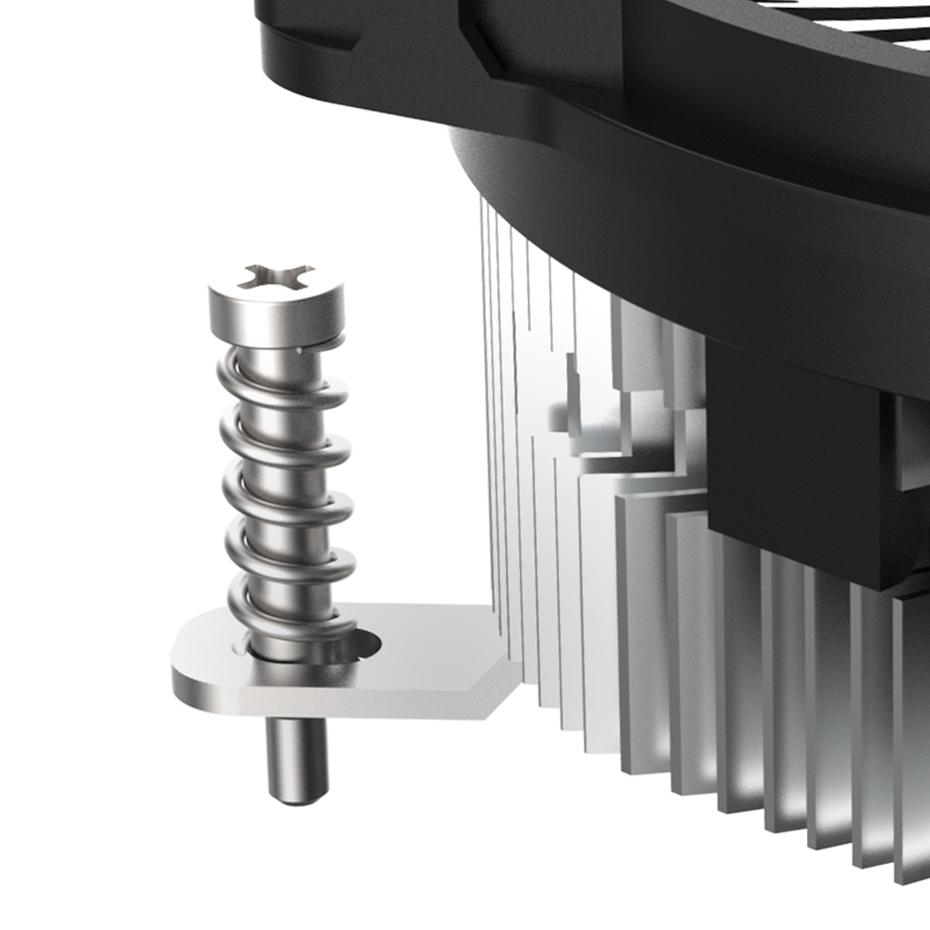 Akasa AK-CC6608BP01 Low Profile procesoriaus aušintuvas - Sockel LGA 1700, 63,2 mm Höhe