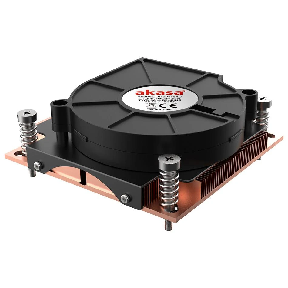 Akasa AK-CC7401BT01 1U žemo profilio aušintuvas CPU – LGA 1700