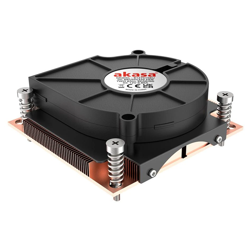 Akasa AK-CC7401BT01 1U žemo profilio aušintuvas CPU – LGA 1700