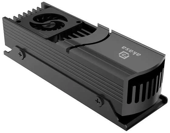 Akasa Gecko Pro LX M.2 cooler - juodas