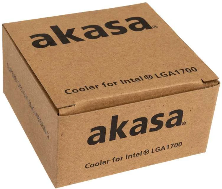 Akasa AK-CC6601EP01 Low Profile procesoriaus aušintuvas – Sockel LGA 1700, 26,9mm hoch