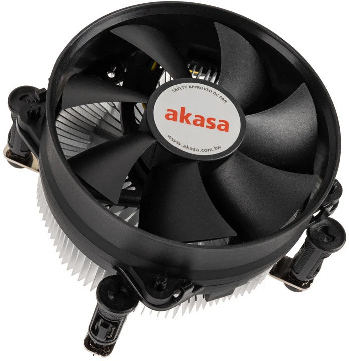 „Akasa AK–CC6603EP01“ žemo profilio procesoriaus aušintuvas – LGA 1700, 59,2 mm aukščio