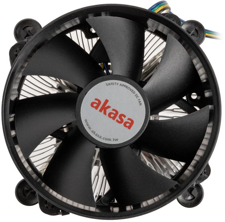 „Akasa AK–CC6603EP01“ žemo profilio procesoriaus aušintuvas – LGA 1700, 59,2 mm aukščio