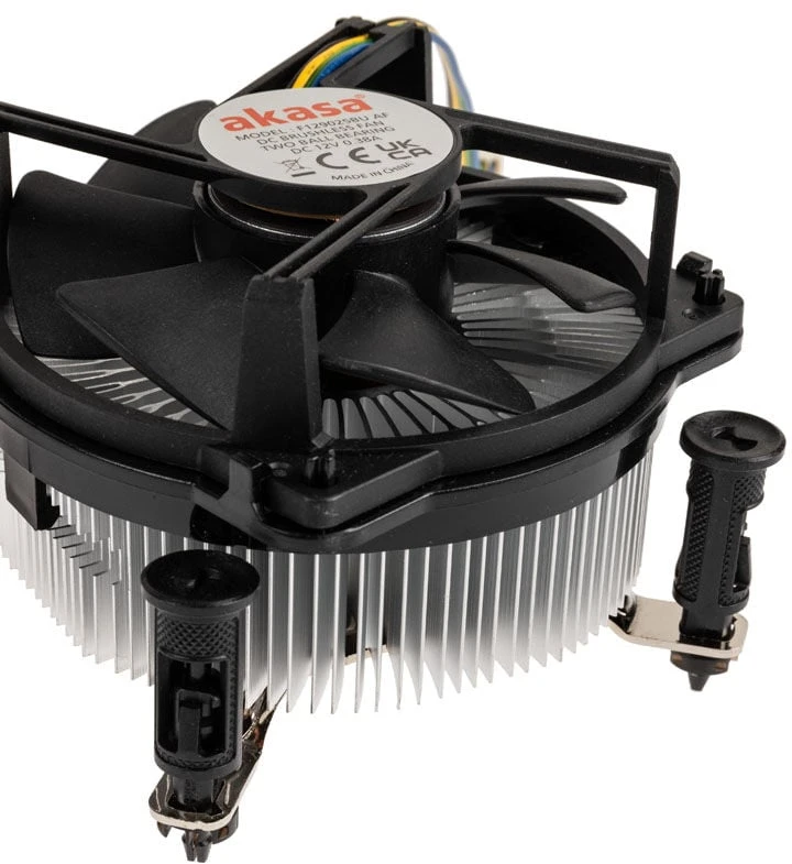 Akasa AK-CC6606BP01 Low Profile CPU-Kühler – Sockel LGA 1700, 63,2mm hoch