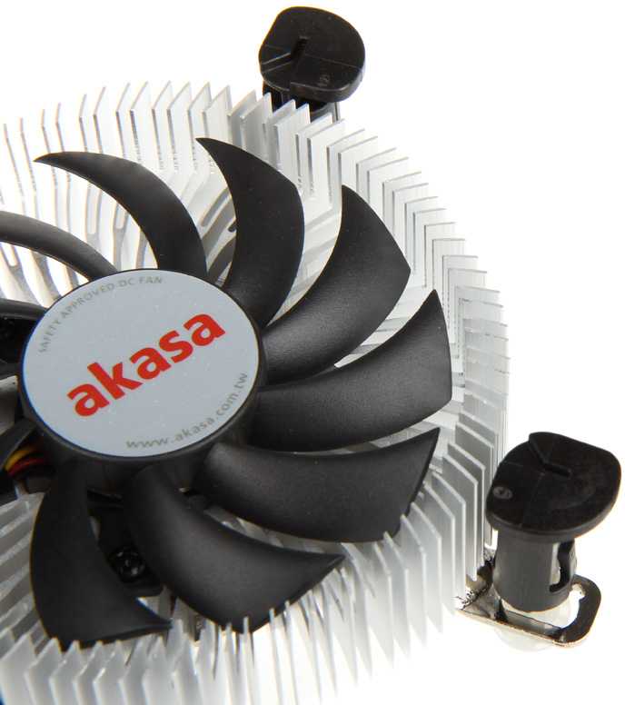 Akasa AK-CC7122BP01 žemo profilio procesoriaus aušintuvas