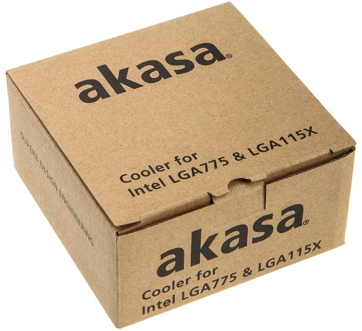 Akasa AK-CC7129BP01 Low Profile procesoriaus aušintuvas – 74mm