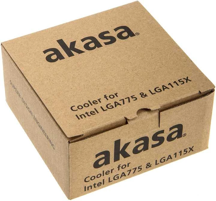 Akasa AK-CC7129BP01 Low Profile procesoriaus aušintuvas – 74mm