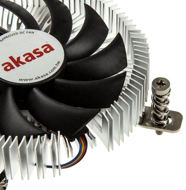 Akasa AK-CC7129BP01 Low Profile procesoriaus aušintuvas – 74mm