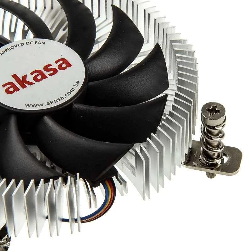 Akasa AK-CC7129BP01 Low Profile procesoriaus aušintuvas – 74mm