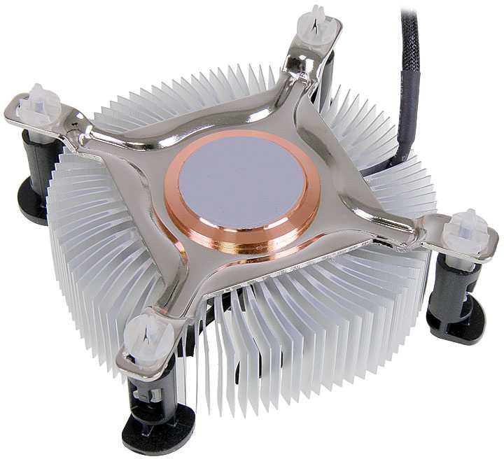 „Akasa AK–CCE–7106HP“ žemo profilio procesoriaus aušintuvas „Intel“ – 74 mm