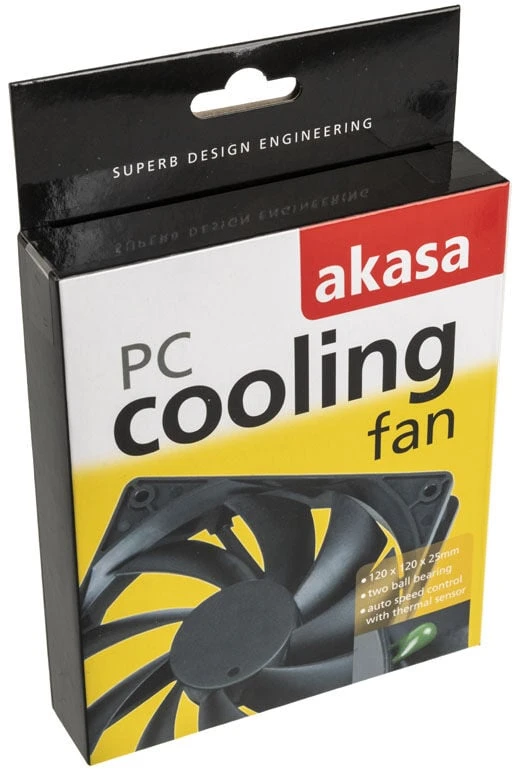 Akasa Auto Thermal Fan Cooler - 120mm