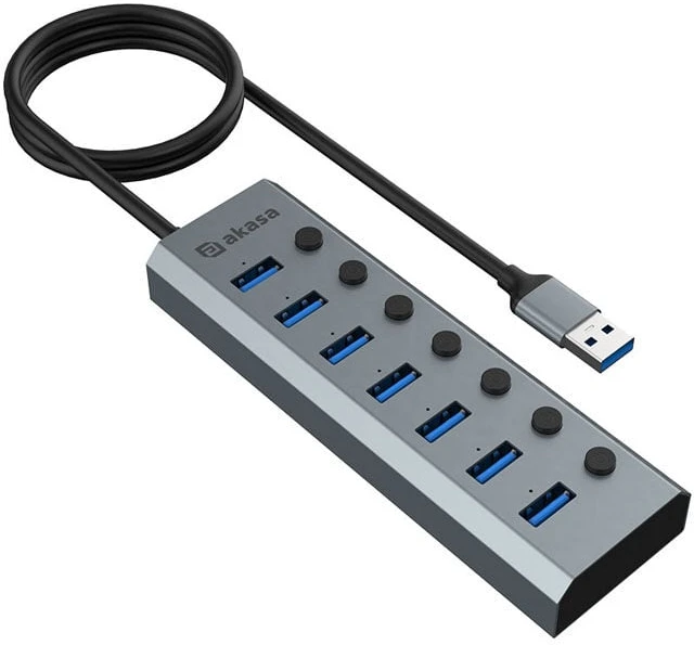 Akasa Connect 7 IPS – USB šakotuvas