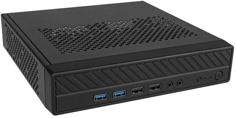 Akasa Cypher MX3 Thin Mini–ITX Case, OEM – juoda