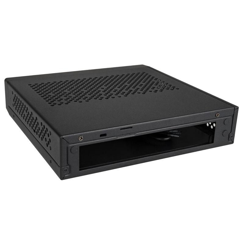 Akasa Cypher MX3 Thin Mini–ITX Case, OEM – juoda