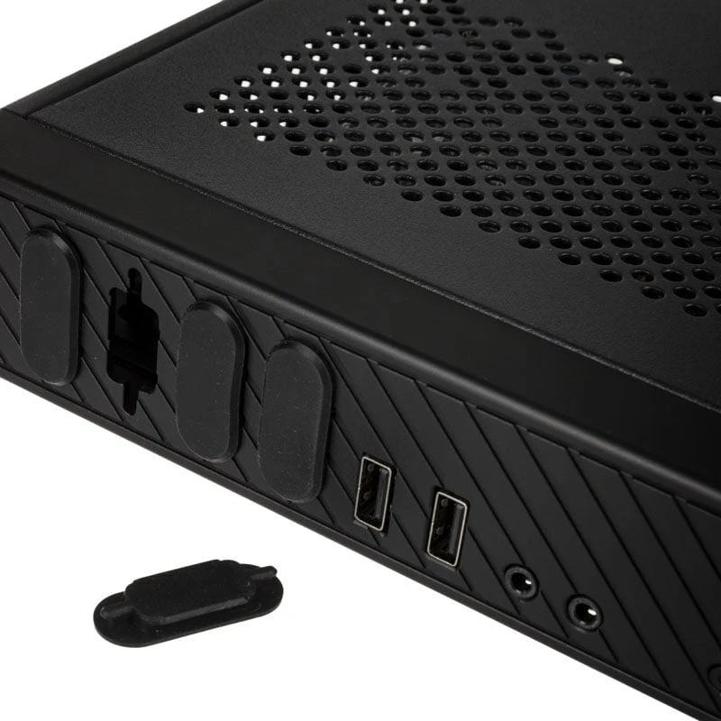 Akasa Cypher SPX Thin Mini-ITX kompiuterio korpusas, OEM - juodos spalvos