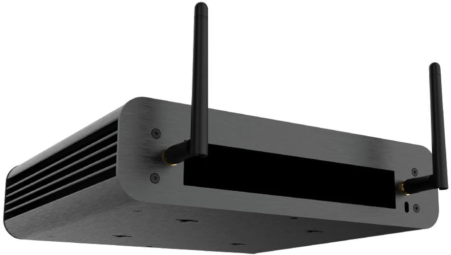 Akasa Euler CTX kompiuterio korpusas, bevielis mini korpusas, Thin-Mini-ITX – juodas