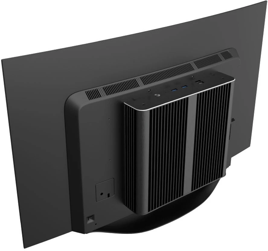 Akasa Euler CTX kompiuterio korpusas, bevielis mini korpusas, Thin-Mini-ITX – juodas