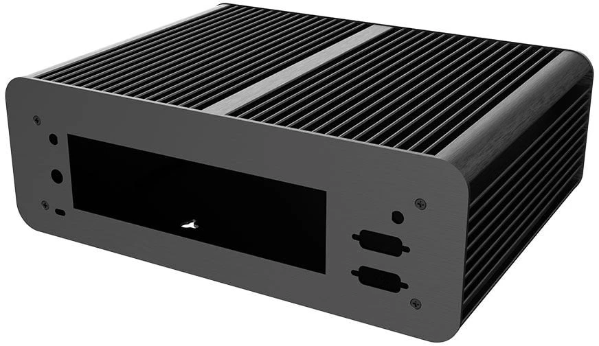 Akasa Euler MX Plus, Aliuminio-case - Mini-ITX, juodas