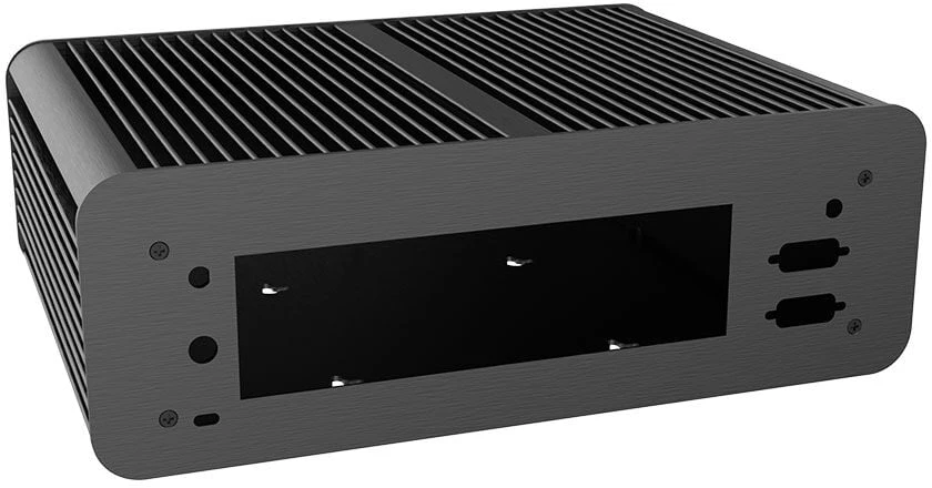 Akasa Euler MX Plus, Aliuminio-case - Mini-ITX, juodas