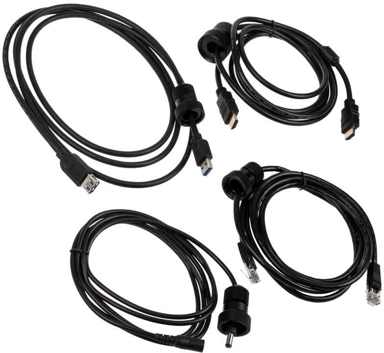 Akasa Fanless Pascal PX IP65 UCFF kompiuterio korpusas (Intel NUC), waterproof – juodos spalvos