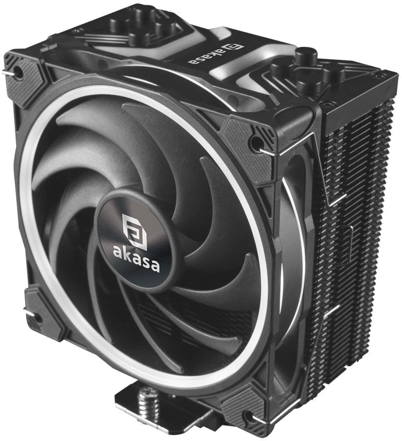 Akasa H4 Plus CPU aušintuvas + AR12 Reverse Blade ventiliatorius