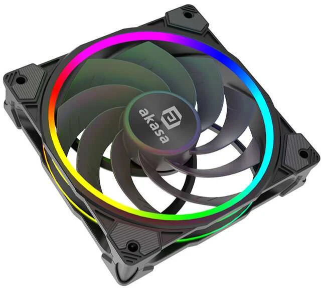 Akasa H4 Plus CPU aušintuvas + AR12 Reverse Blade ventiliatorius