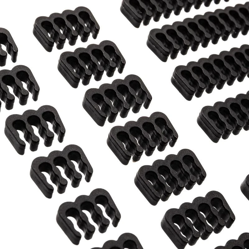 Akasa Cable Šukos Set – 3mm, juodas
