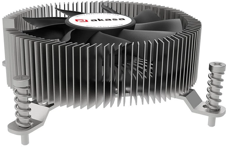 Akasa low profile procesoriaus aušintuvas, Intel LGA1700 - Kupfer und Aliuminio