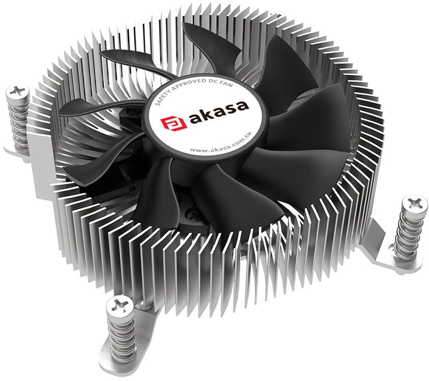 Akasa low profile procesoriaus aušintuvas, Intel LGA1700 - Kupfer und Aliuminio