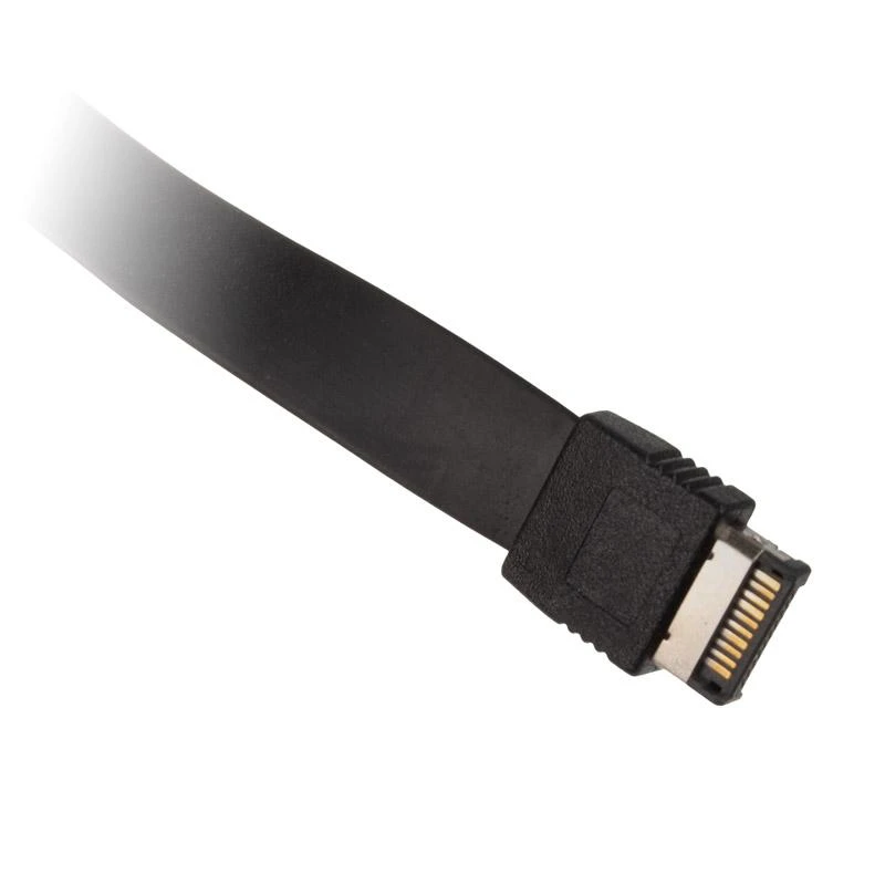 Akasa žemo profilio PCI laikiklio adapteris, USB 3.1 Type C - juodas