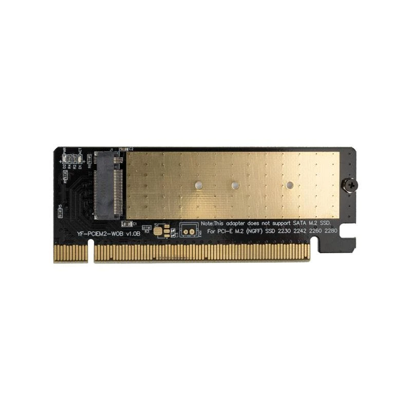 Akasa M.2 PCIe Adapteris with Cooler – juodas