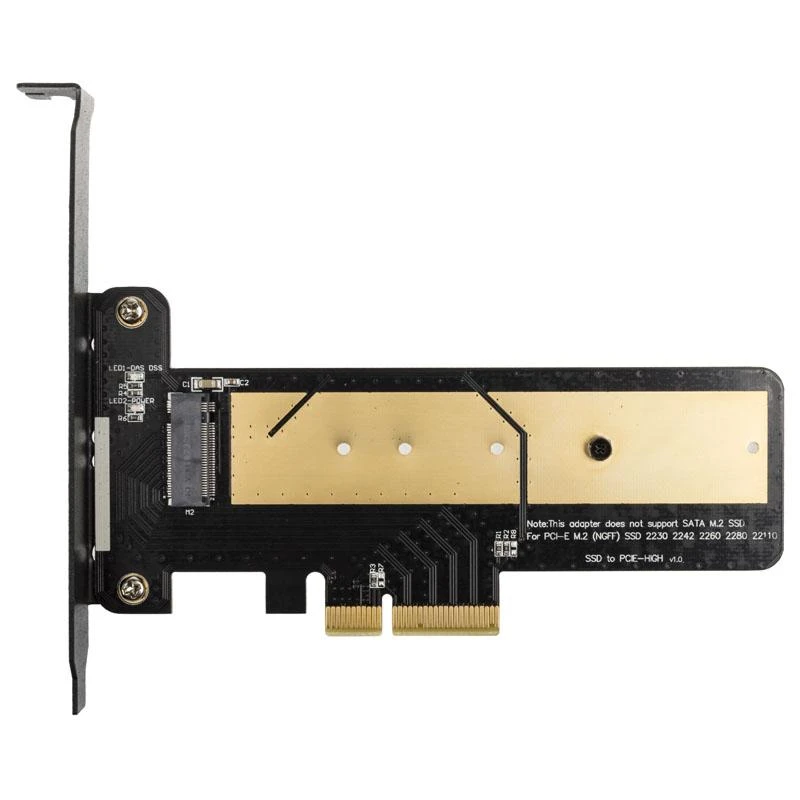 Akasa iš M.2 SSD į PCIe adapterio plokštė