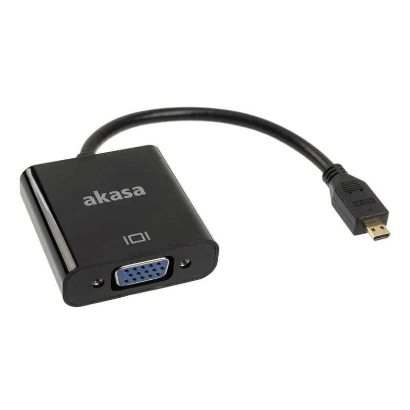 Akasa Micro HDMI į VGA adapteris su laidu