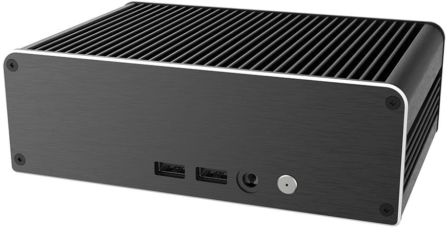 „Akasa Newton CWS Intel NUC“ korpusas su pasyviu aušinimu – juodas