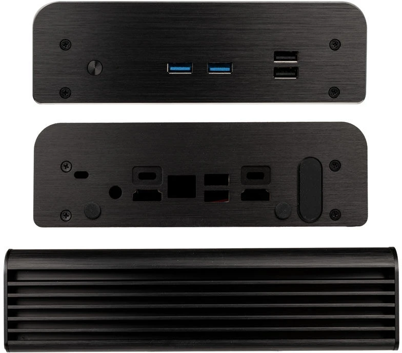 Akasa Newton TN UCFF-kompiuterio korpusas (Intel NUC), OEM - juodos spalvos