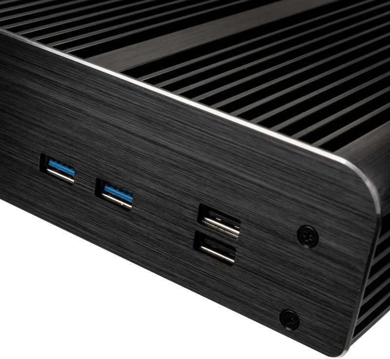 Akasa Newton TN UCFF-kompiuterio korpusas (Intel NUC), OEM - juodos spalvos