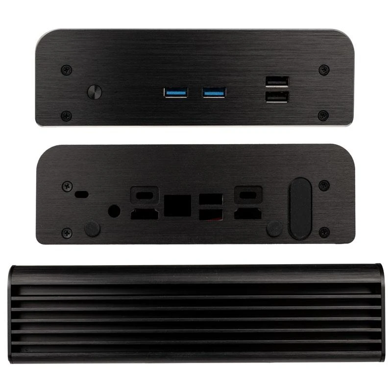 Akasa Newton TN UCFF-kompiuterio korpusas (Intel NUC), OEM - juodos spalvos
