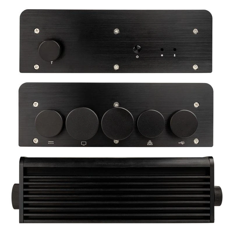 Akasa Pascal TN UCFF dėklas (Intel NUC), vandeniui atsparus, OEM – juodas