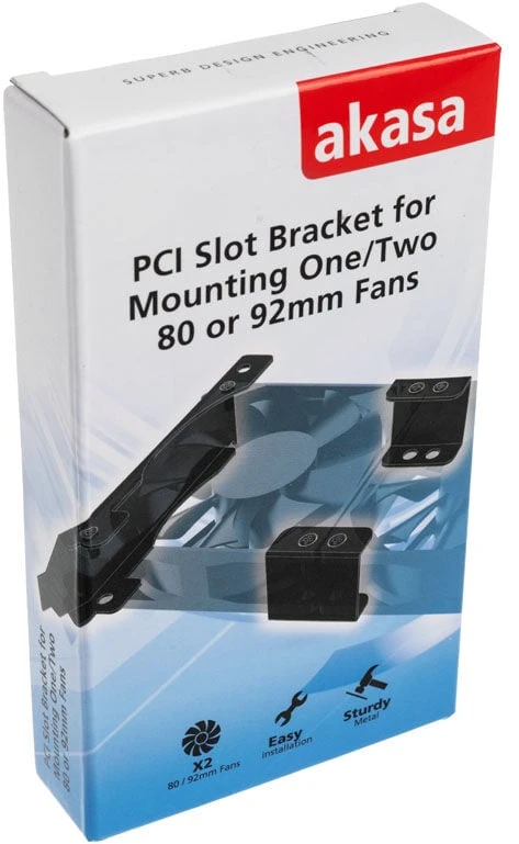 Akasa PCI slot mounting system for fans – 80mm/92mm