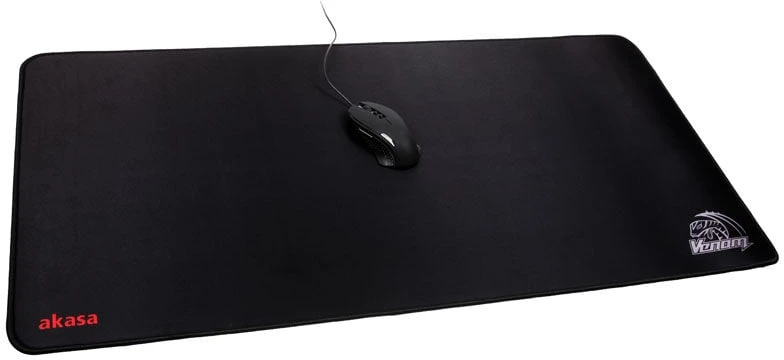 Akasa Pelės kilimėlis TXL, 1000 x 500 x 5 mm - juodas