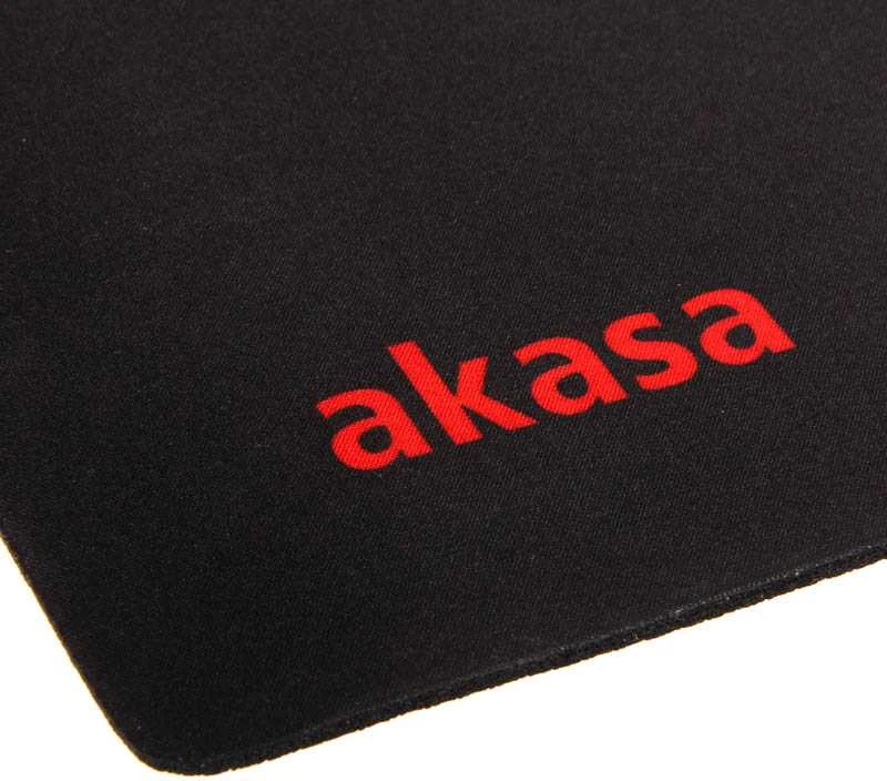 V-Juodas pelės kilimėlis XXL AKASA juoda / AK-0031