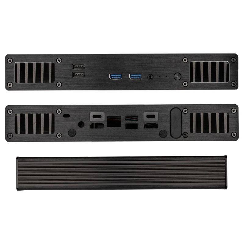 Akasa Plato WS UCFF dėklas (Intel NUC 11/12/13 Pro), OEM – juoda