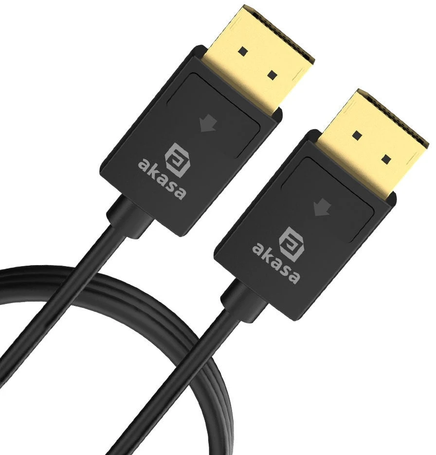 Akasa PROSLIM DisplayPort Cable, 8K@60Hz – 2m