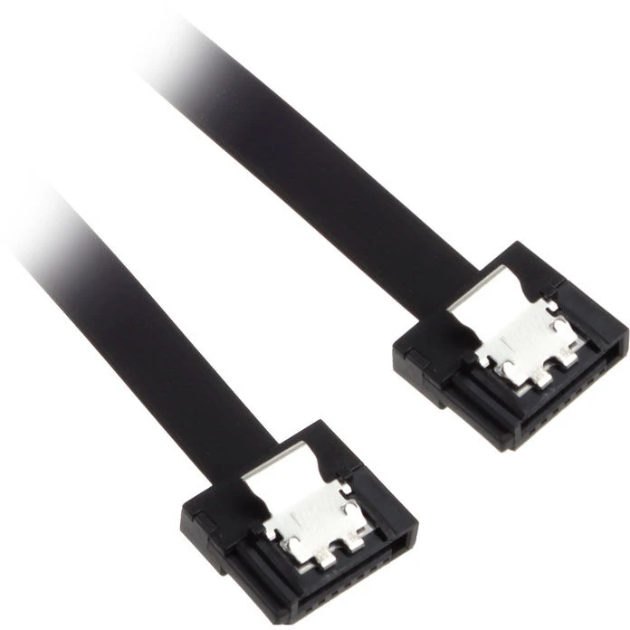 Akasa Proslim SATA 3 laidas 30cm tiesus – juodas