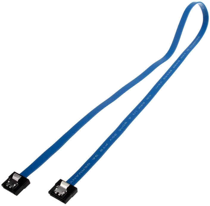 Akasa Proslim SATA 3 laidas 50cm tiesus – mėlynas